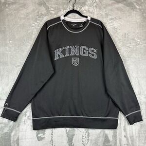 Antigua Los Angeles Kings NHL Sweatshirt Men's XL Black Long Sleeve Crewneck
